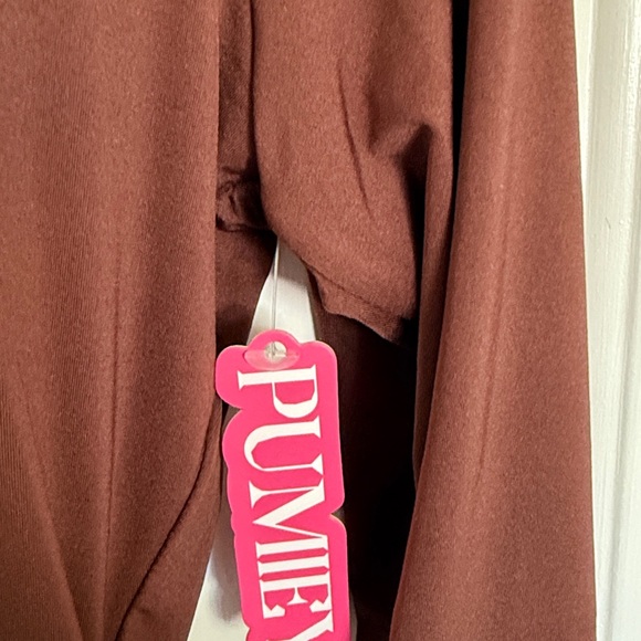 NWT PUMIEY Scoop Neck Long Sleeve Top - Picture 4 of 4